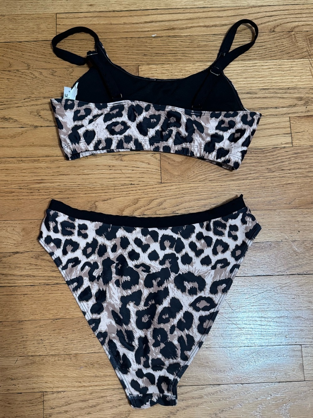 Leopard Print Bikini Set - Picture 2 of 3